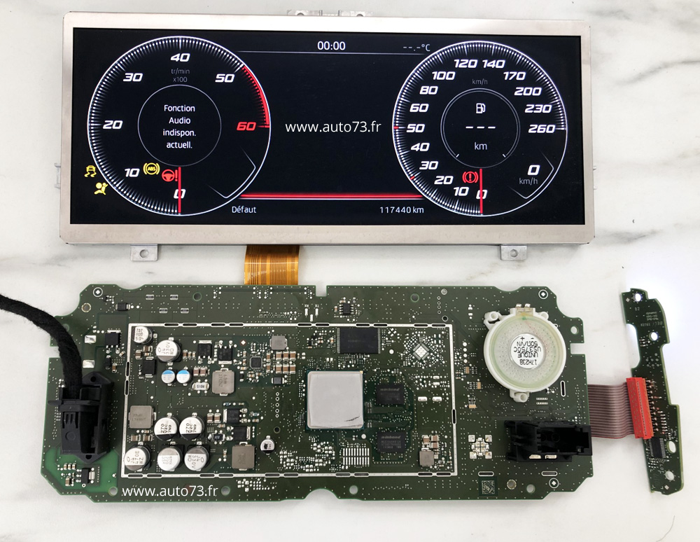 Réparation Virtual Cockpit VW